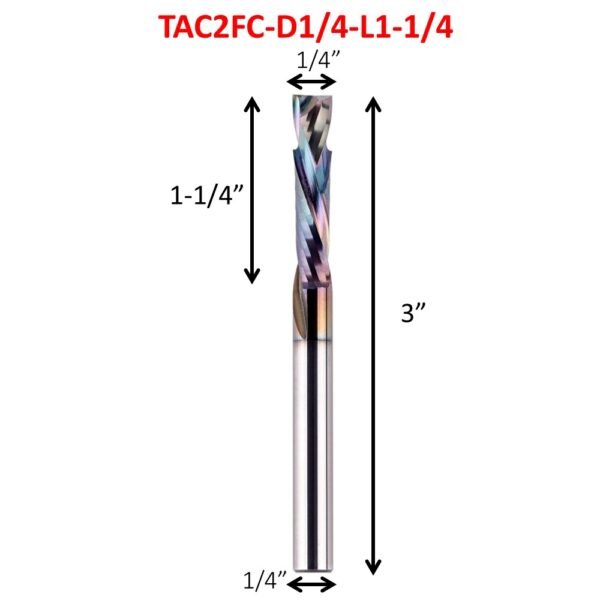 CarbideTool TAC2FC-D1/4L1-1/4