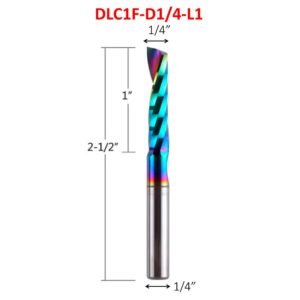 CarbideTool DLC1F-D1/4L1