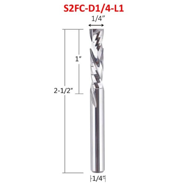 CarbideTool S2FC-D1/4L1