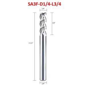 CarbideTool SA3F-D1/4L3/4