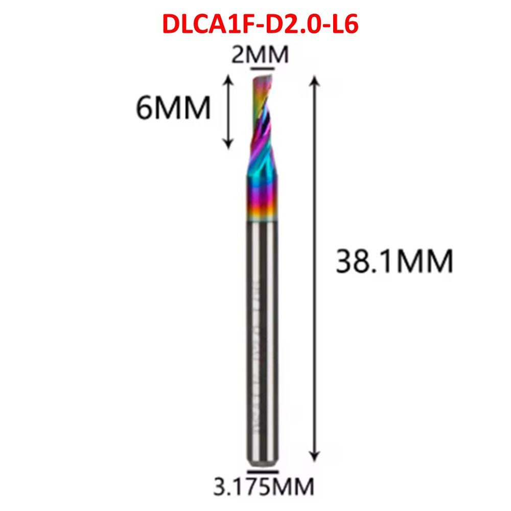 CarbideTool DLCA1F-D2.0L6